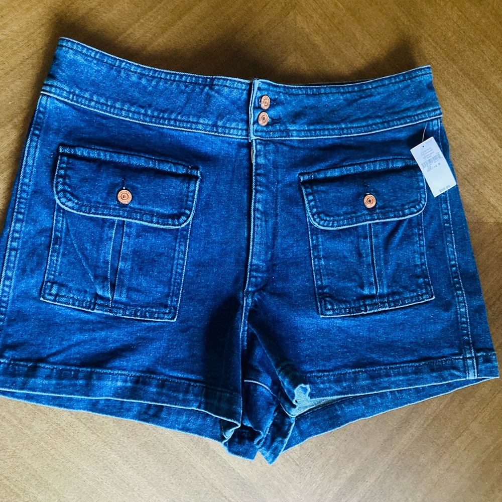 GAP Blue Jean Shorts high rise